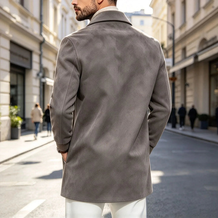 Harrington Suede Car Coat