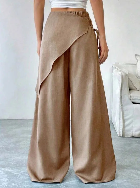 Vivia Wrap-Front Pant