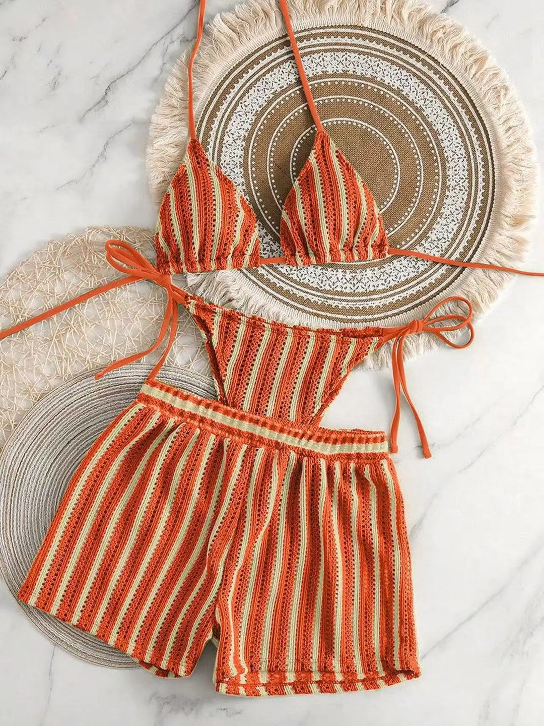 Tropicana 3-Piece Swim Set
