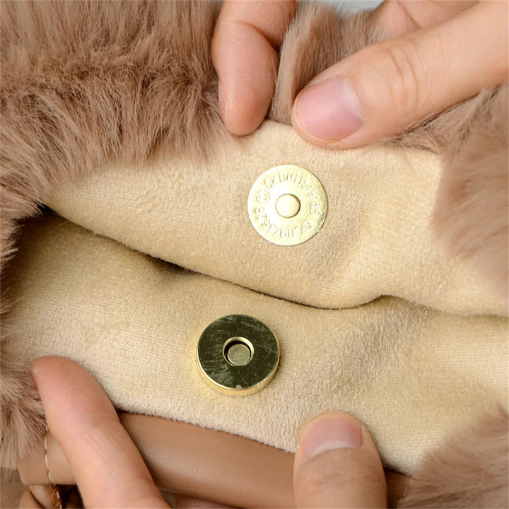Pomme Plush Crossbody Bag