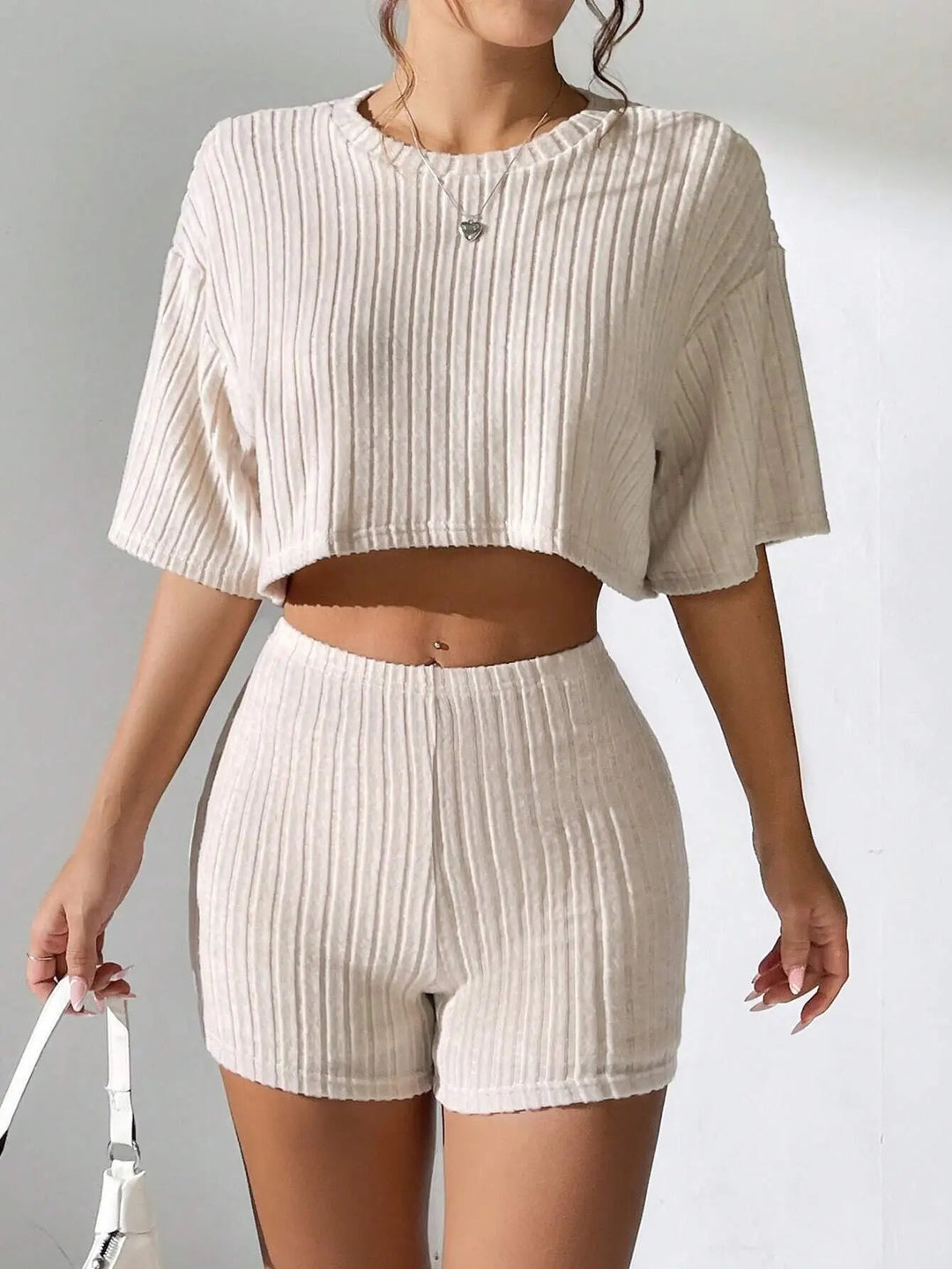 Sculpt Ribbed Lounge Set