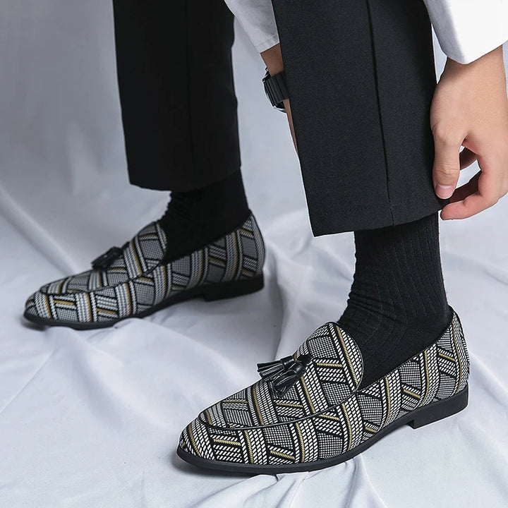 Checker Weave Loafer