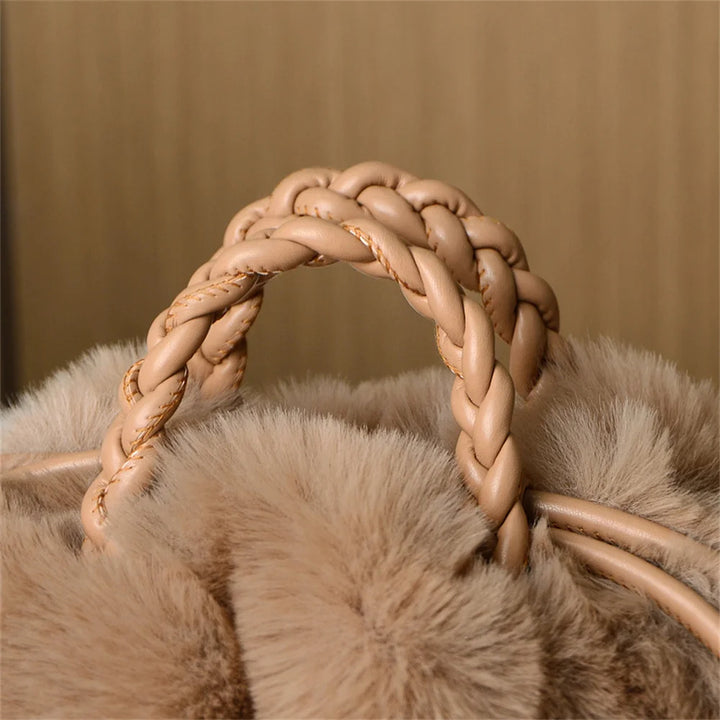 Pomme Plush Crossbody Bag
