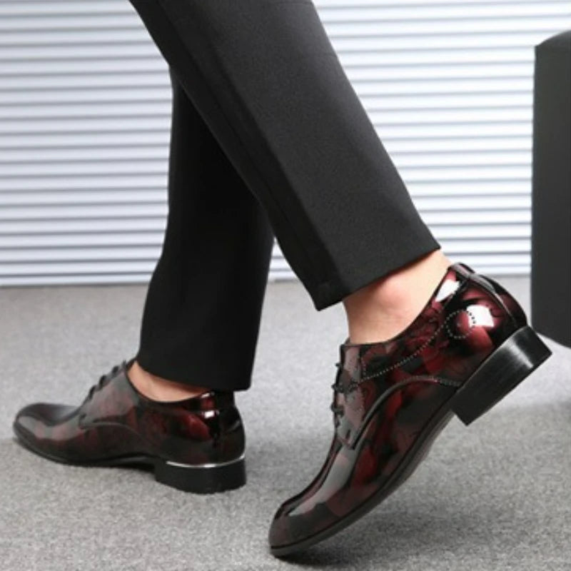 Cavell Patent Derby Oxford