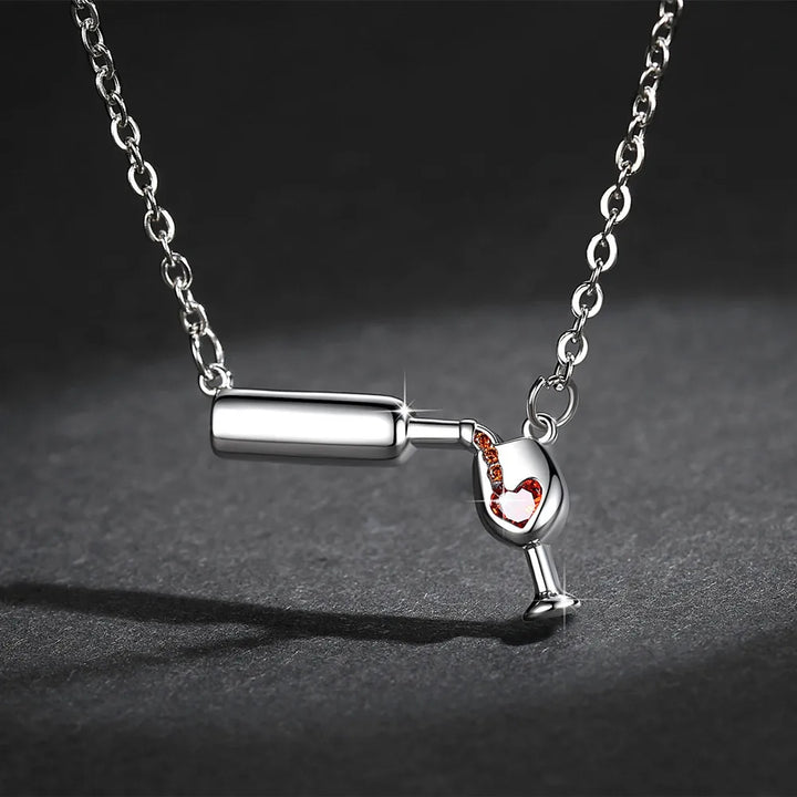 Merlot Muse Pendant Necklace
