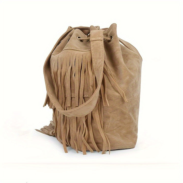 Canyon Fringe Bucket Bag