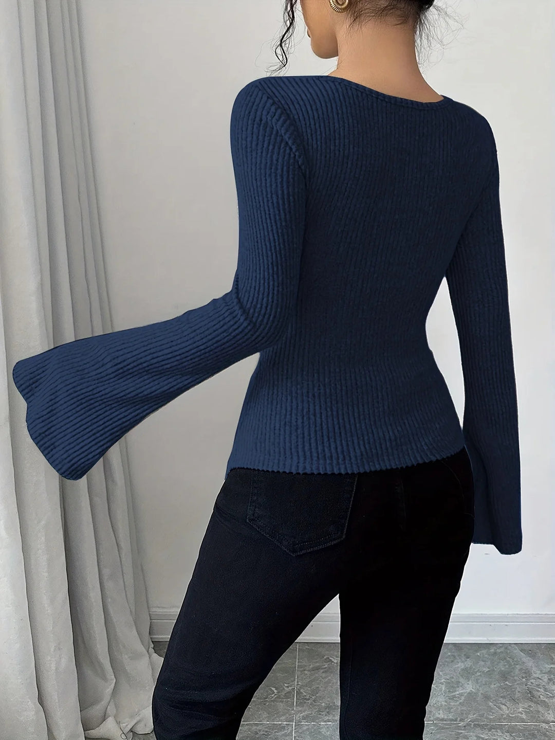 Juliette Bell-Sleeve Top