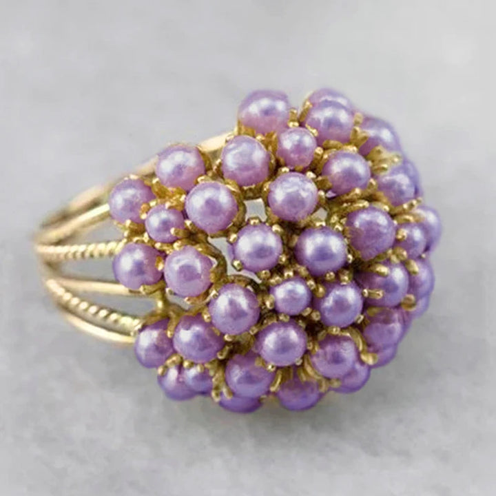 Capri Bloom Cluster Ring