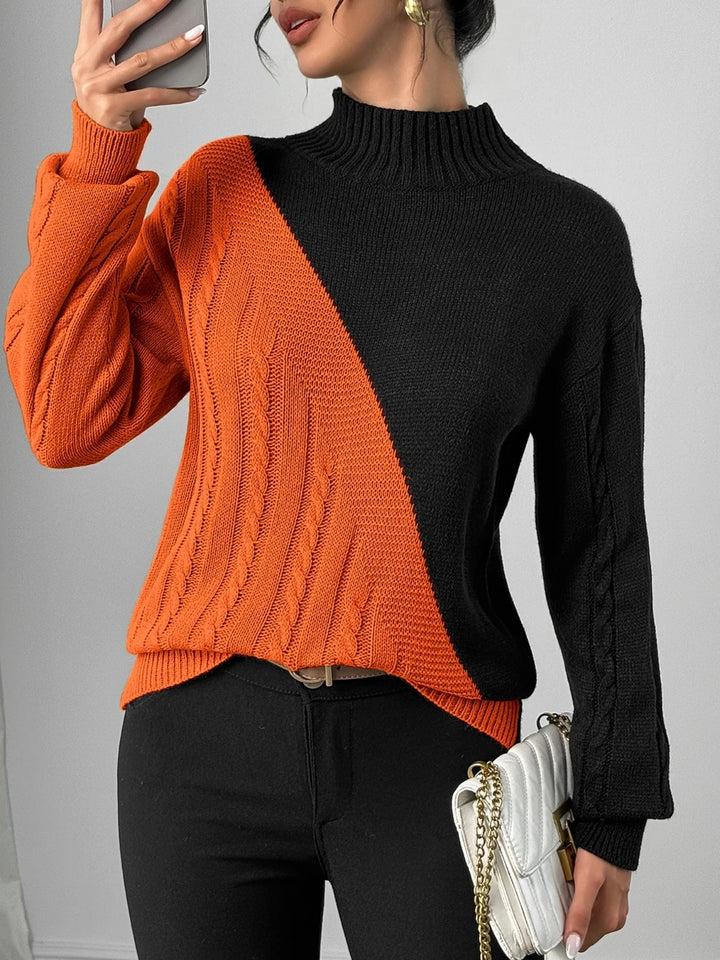 Vivia Two-Tone Sweater