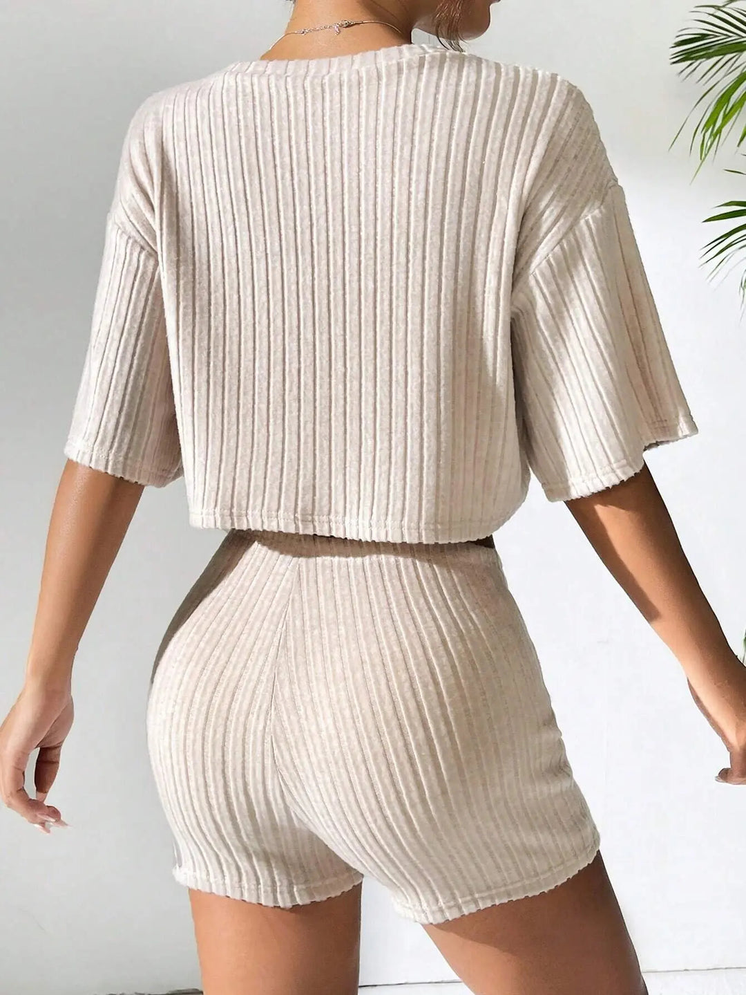 Sculpt Ribbed Lounge Set