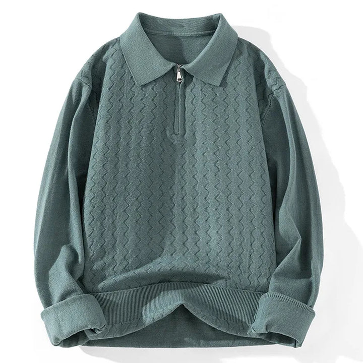 Barron Quarter-Zip Polo Sweater