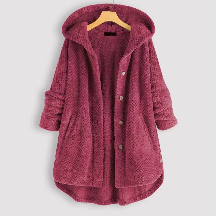 Teddy Fleece Hooded Jacket