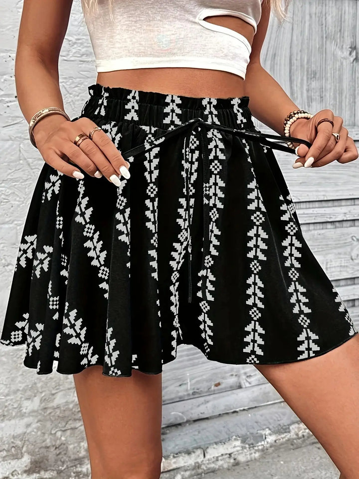 Zahara Boho Flare Short