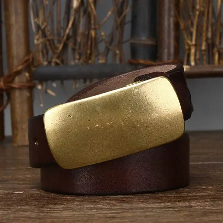 Hercules Brass Buckle Belt