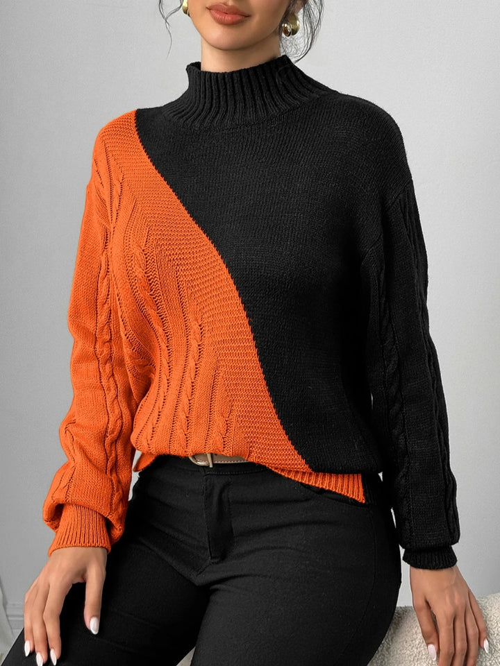 Vivia Two-Tone Sweater