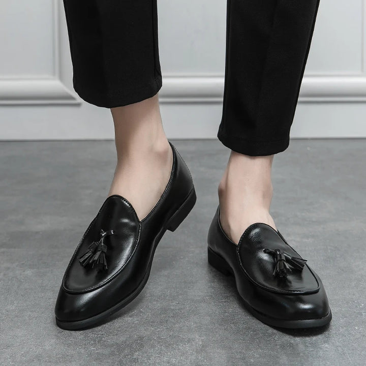 Crescent Tassel Loafers