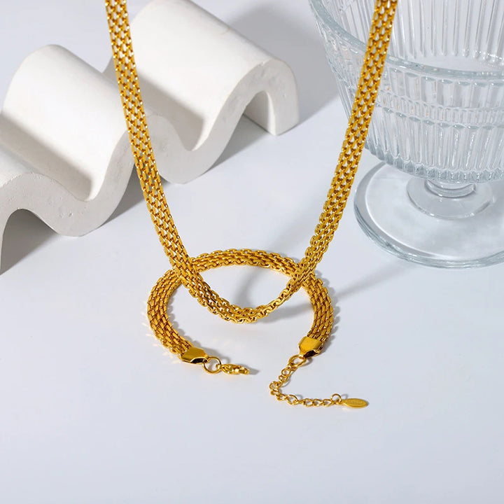 Legacy Gold Choker Chain Set