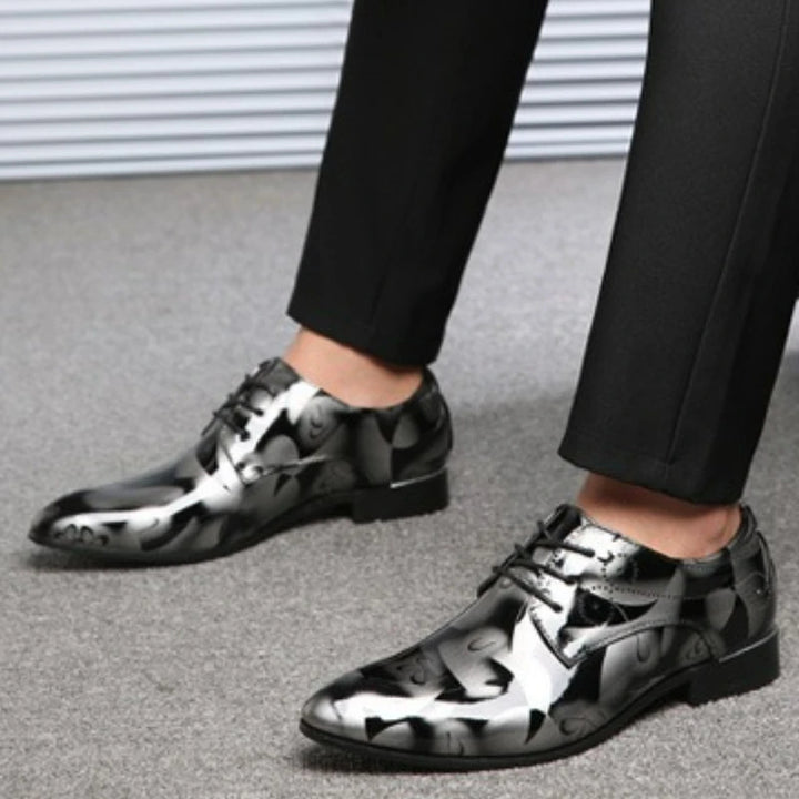 Cavell Patent Derby Oxford