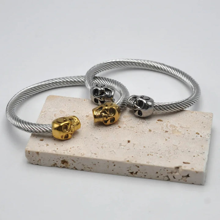 Mercer Steel Rope Cuff Bracelet