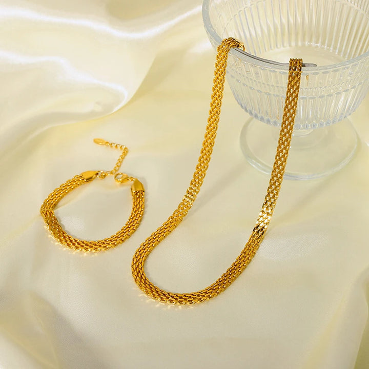 Legacy Gold Choker Chain Set