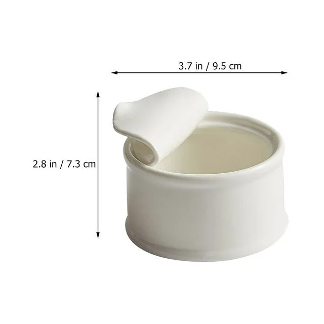 Elegant Ceramics Ajar Soup Bowl