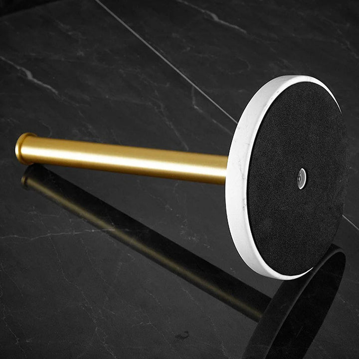 Marble & Gold Paper Towel Holder