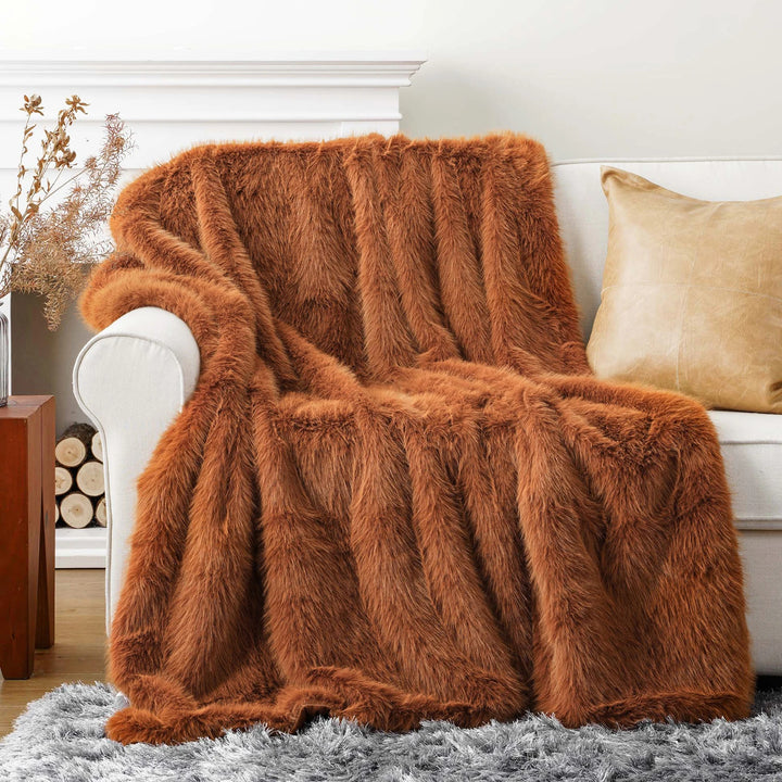 Haven Faux Fur Throw Blanket