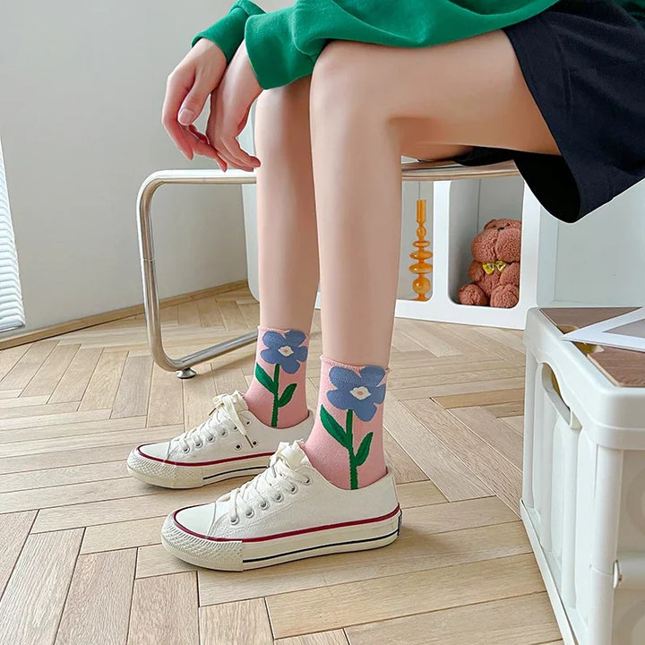Bloom Floral Sock Set