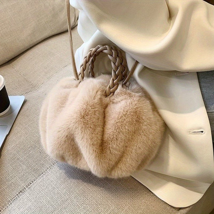 Pomme Plush Crossbody Bag