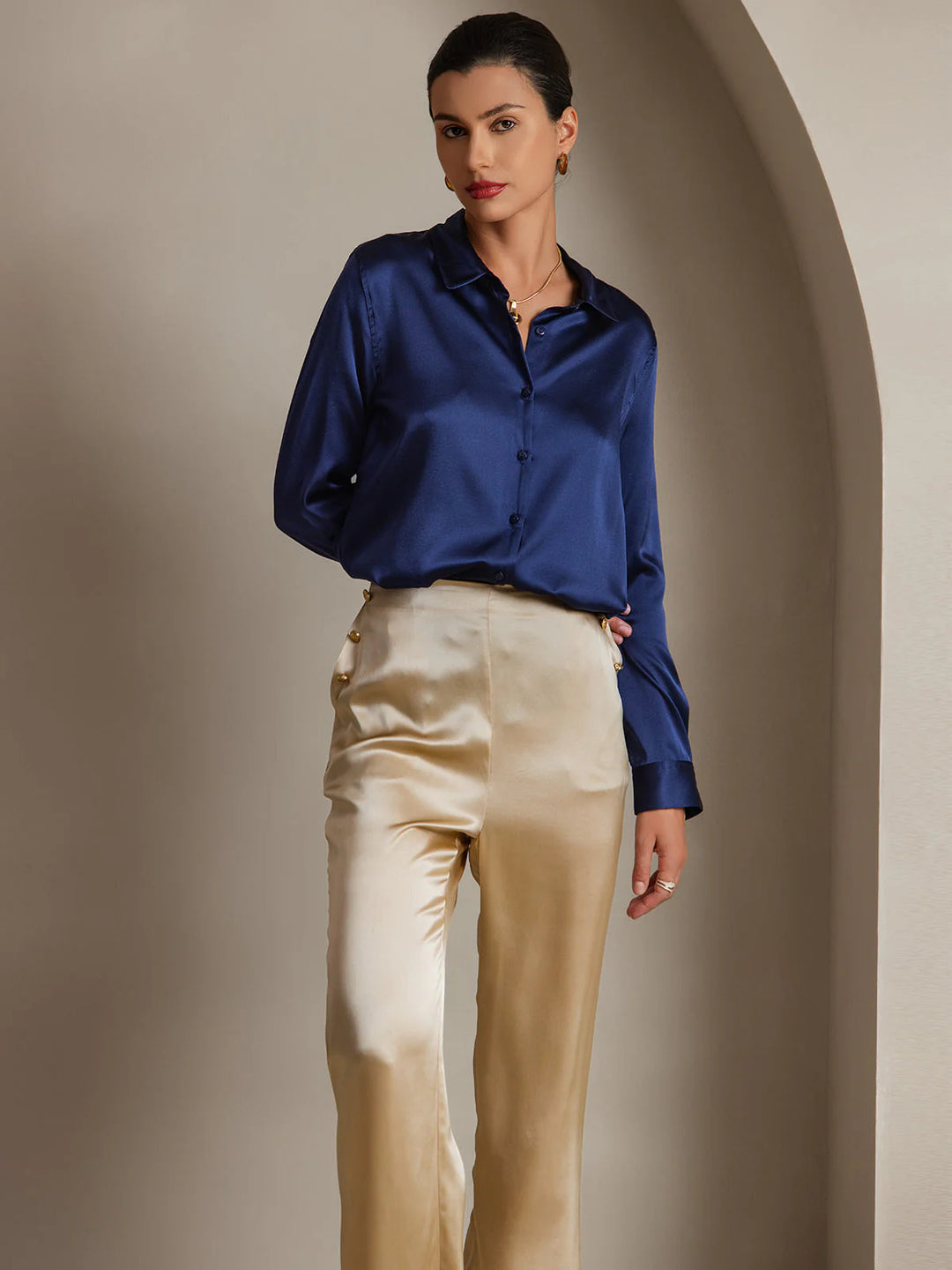 Valora Satin Blouse