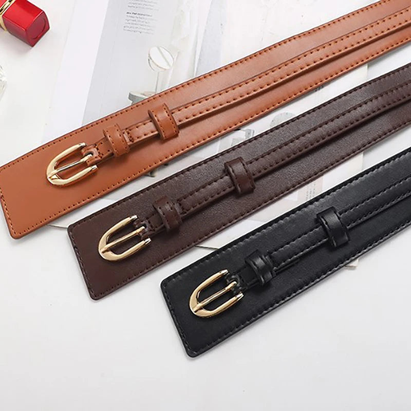 Alto Dual-Strap Leather Belt