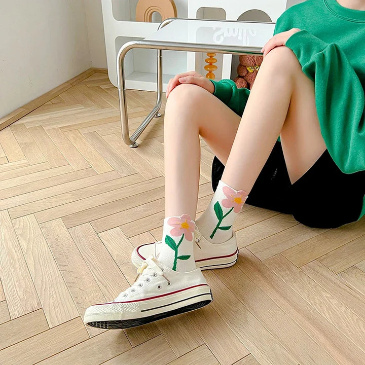 Bloom Floral Sock Set