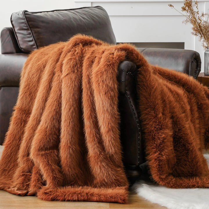 Haven Faux Fur Throw Blanket