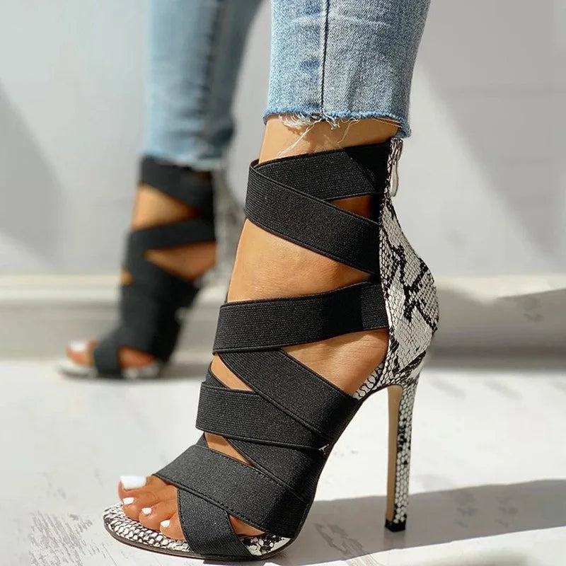 Serafina Crossover Stiletto