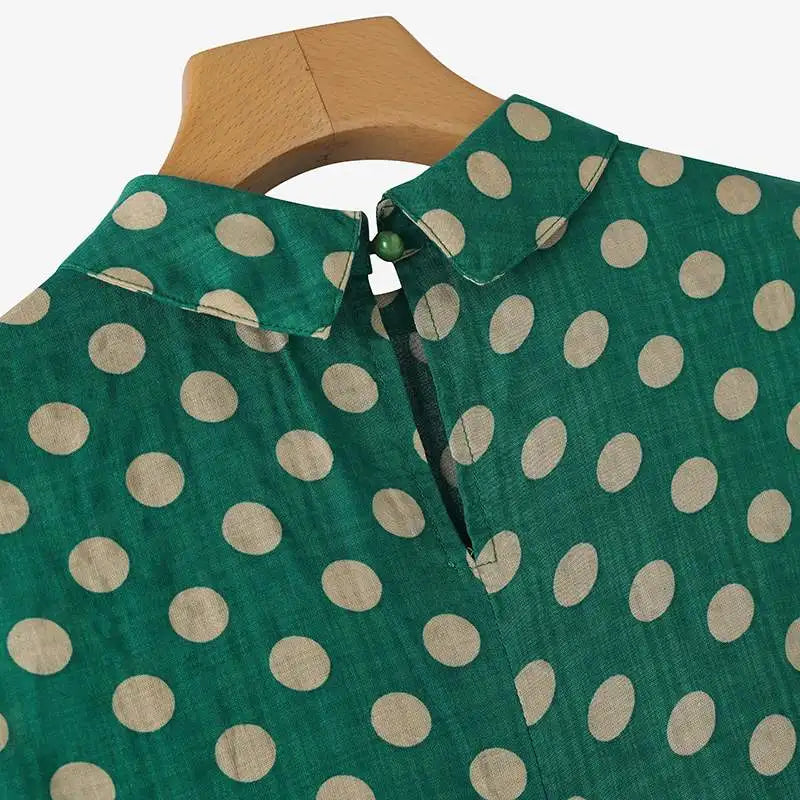 Aveline Polka Top