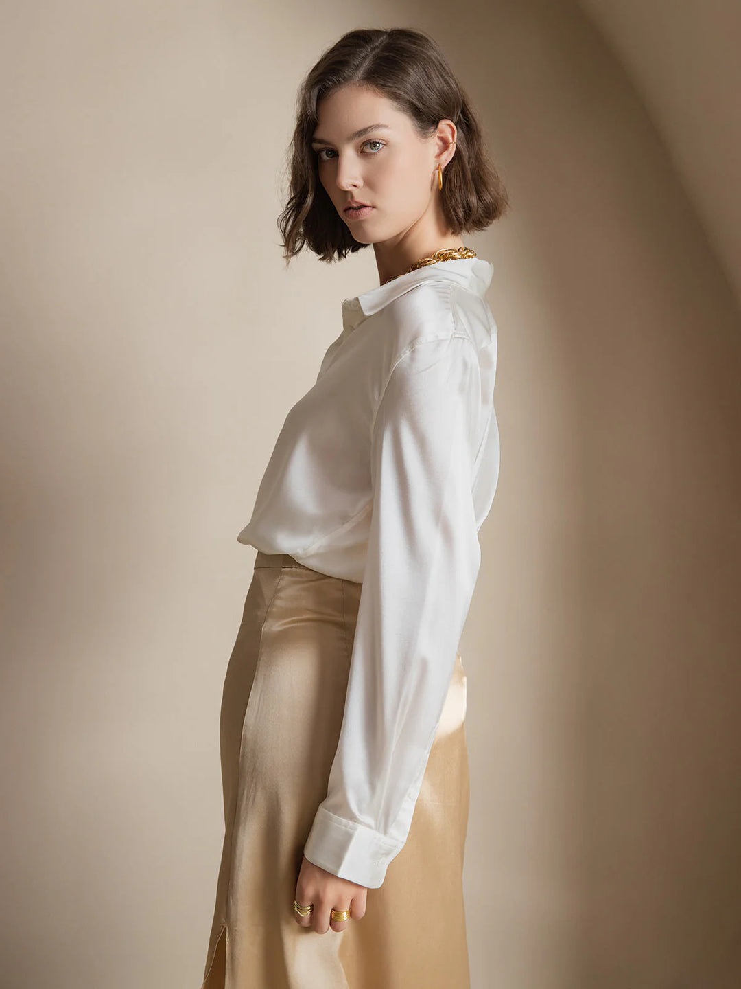 Valora Satin Blouse