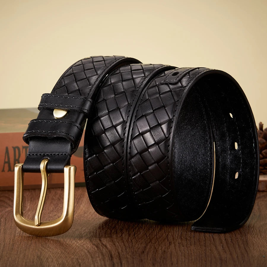 Maverick Copper Buckle Belt