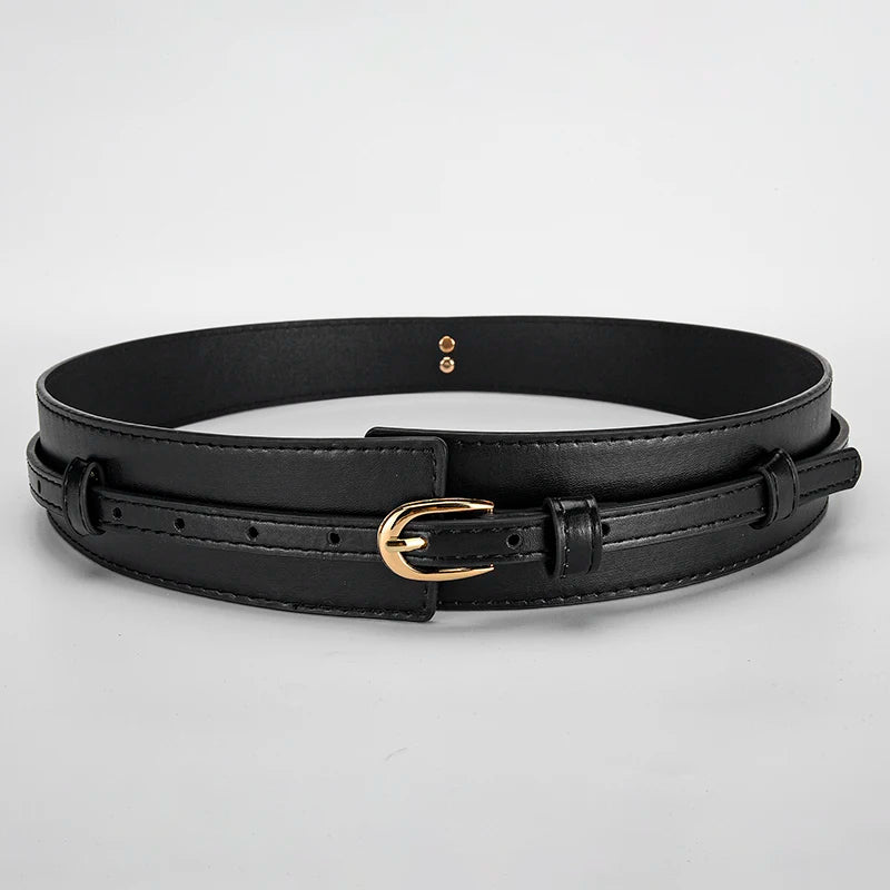 Alto Dual-Strap Leather Belt