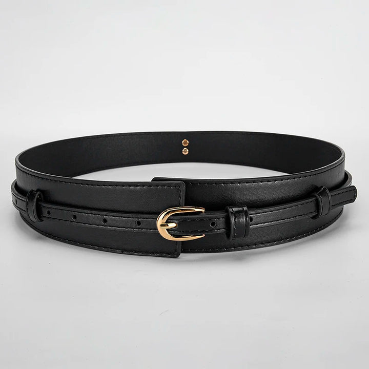 Alto Dual-Strap Leather Belt