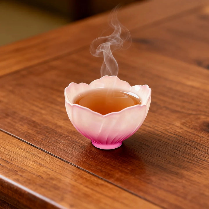 Lotus Frost Tea Cup Set