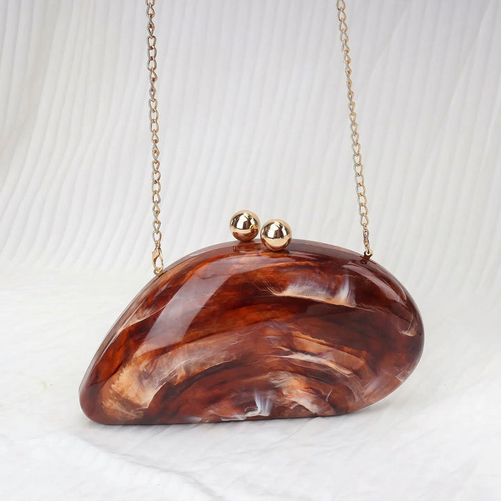 Marblea Acrylic Clutch Bag