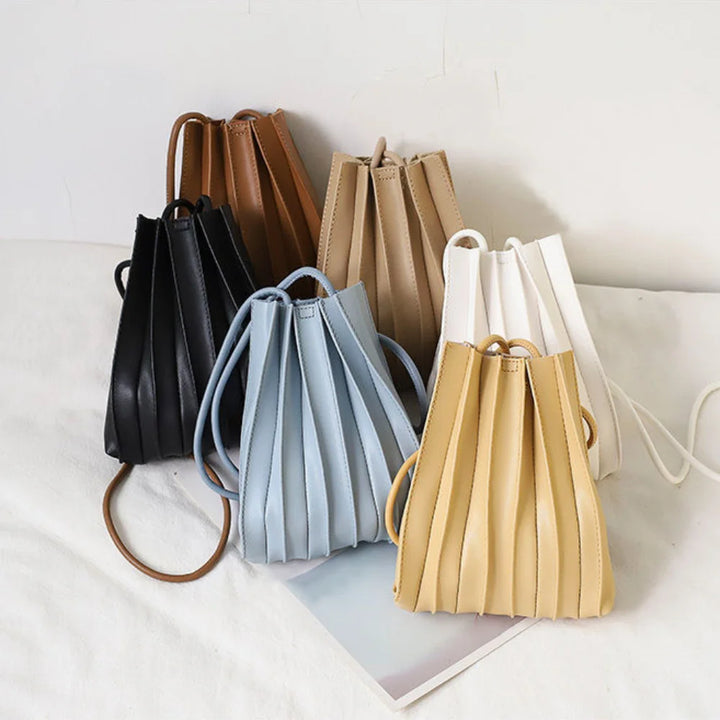 Noemi Pleat Crossbody Bag