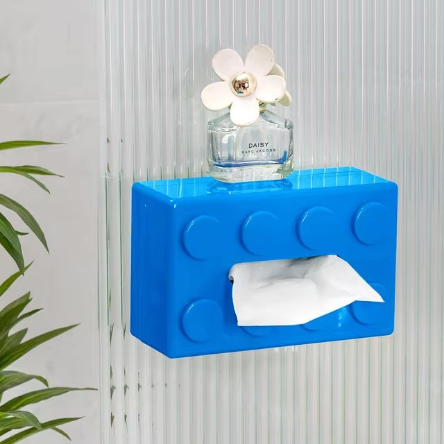 Nostalgic Block-Style Tissue Case