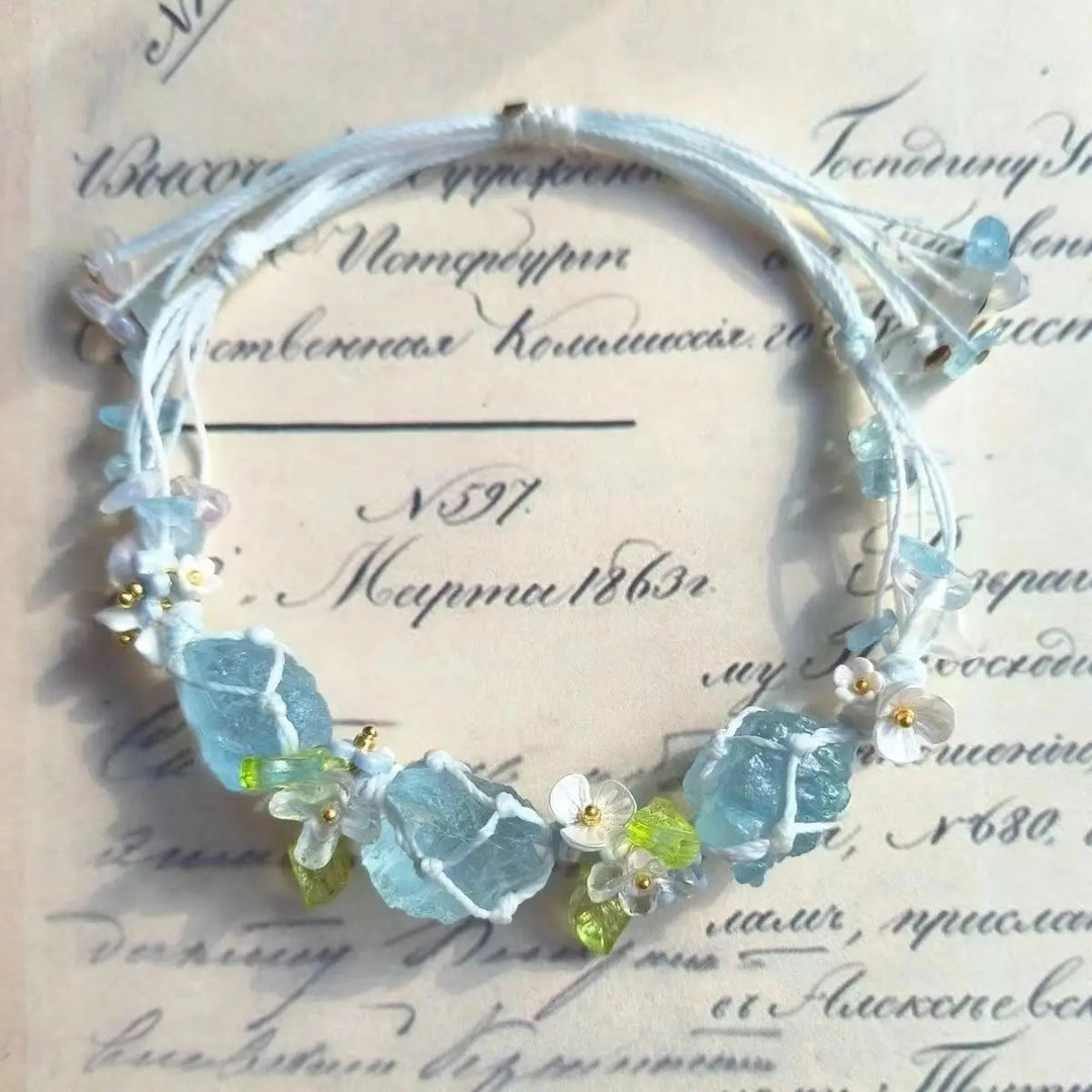 Petal & Quartz Bracelet