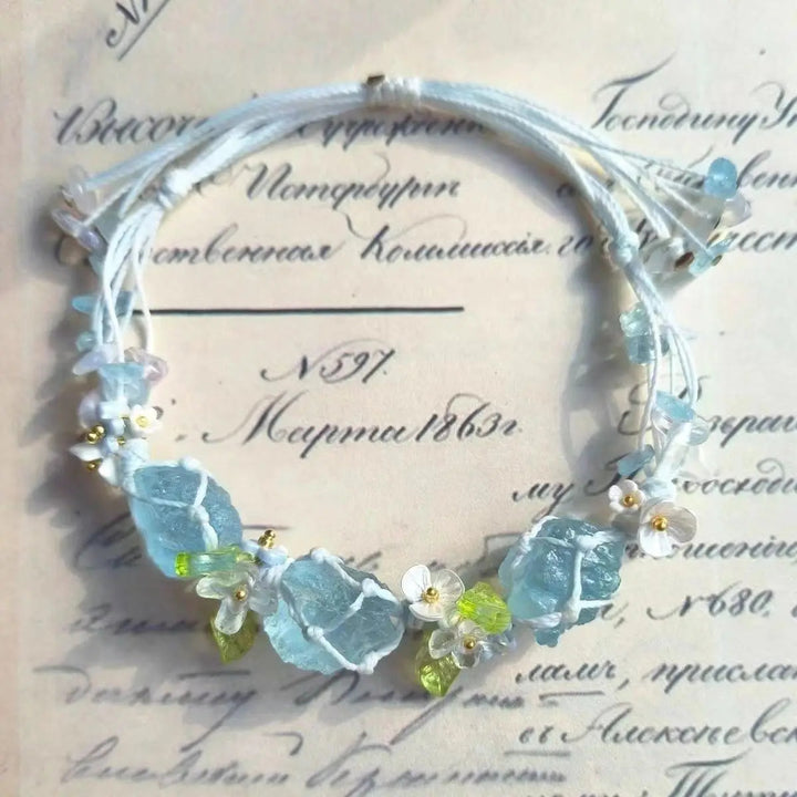 Petal & Quartz Bracelet