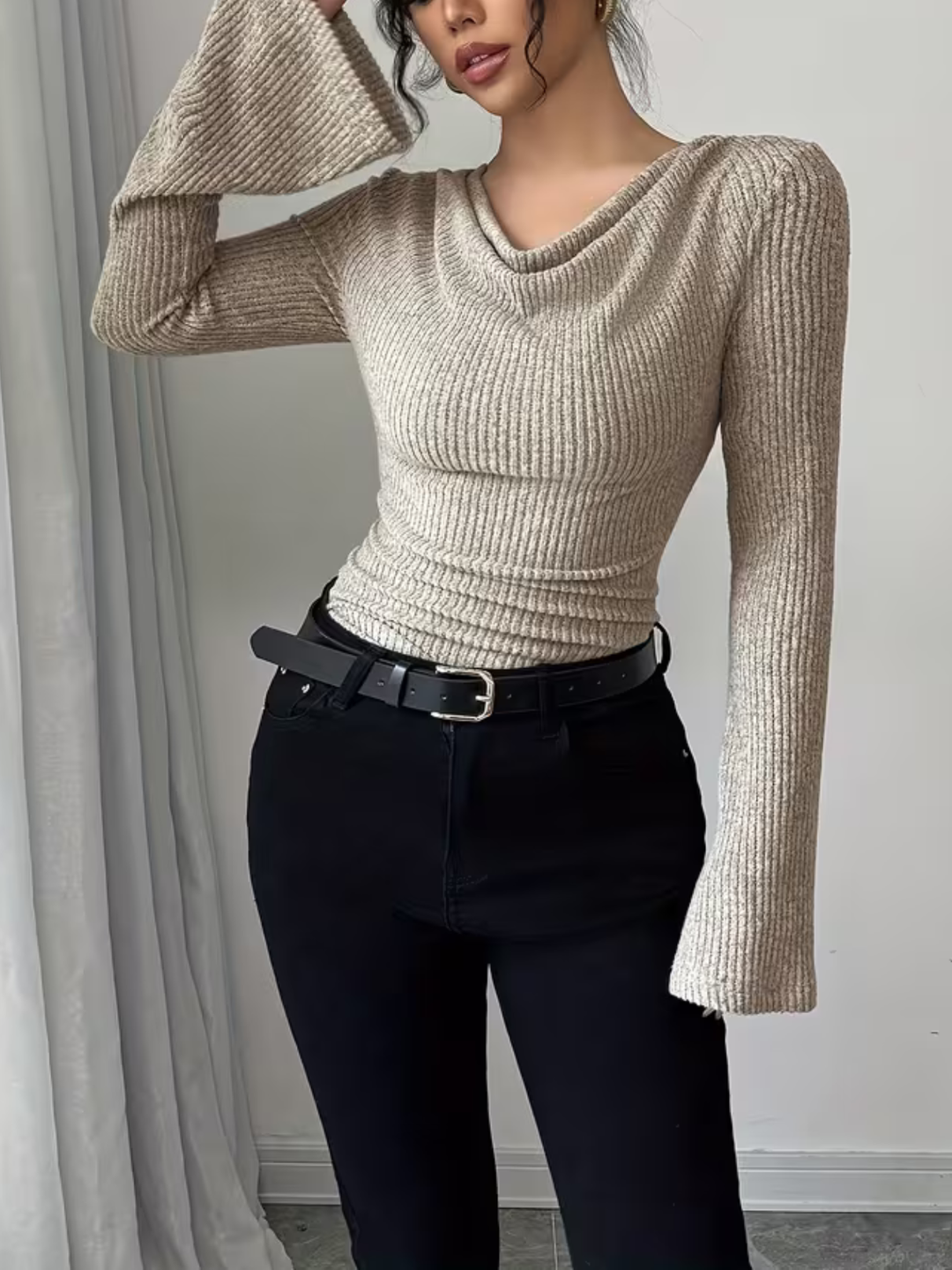 Juliette Bell-Sleeve Top