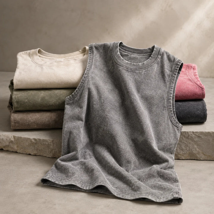 Renegade Washed Muscle Tee