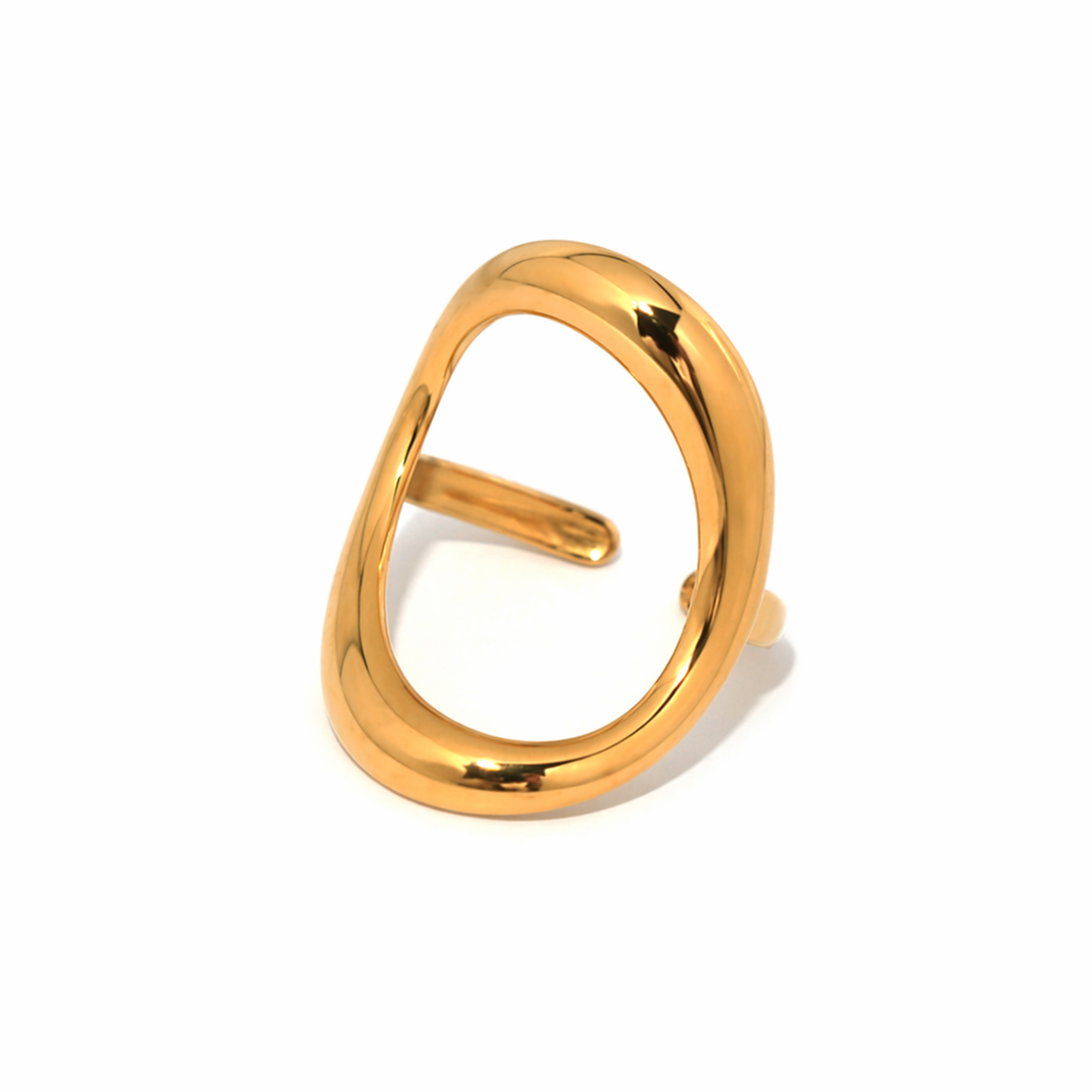 Aura Curves Ring Set