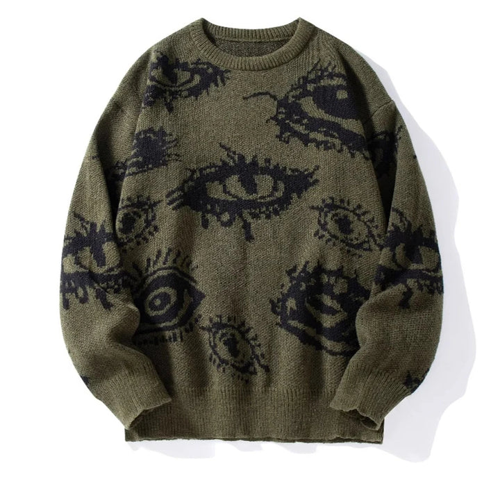 Eye Thread Knit Sweater