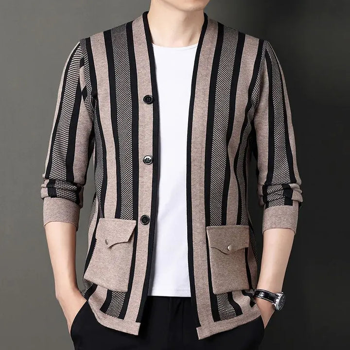 Trenton Stripe Cardigan